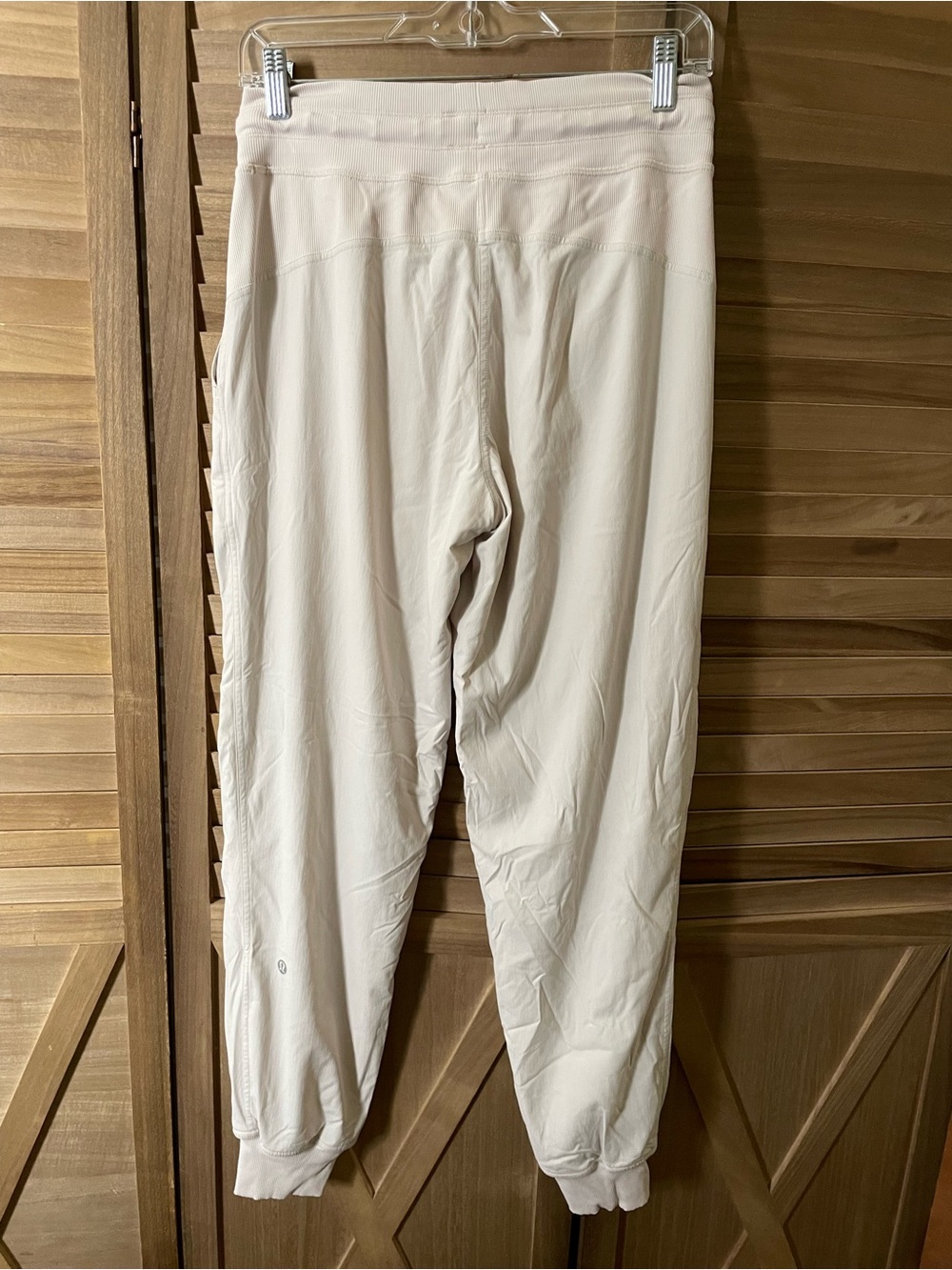 Lululemon Dance Studio Mid-Rise Jogger Full Length Size 6 Ivory Athletic Pants - Picture 3 of 7